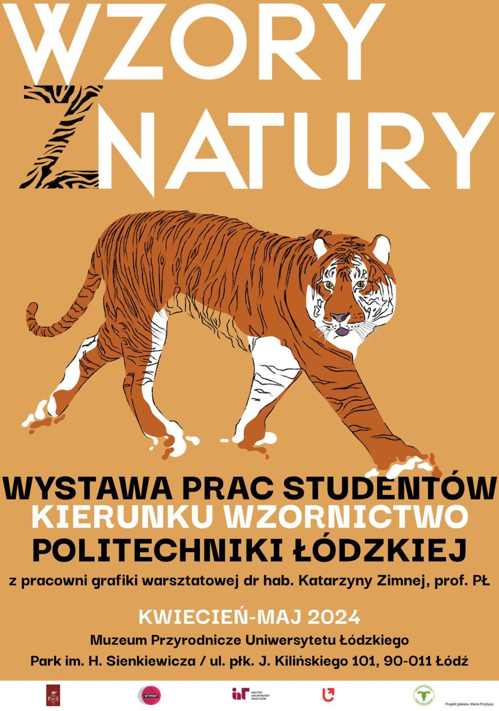 plakat wystawy Wzory z natury